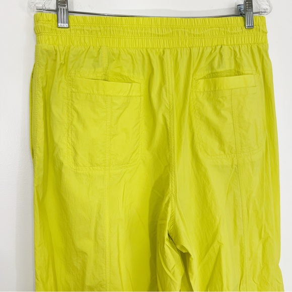 Daily Practice for Anthropologie Wide Leg Pants Neon Yellow Size Medium - Picture 9 of 12